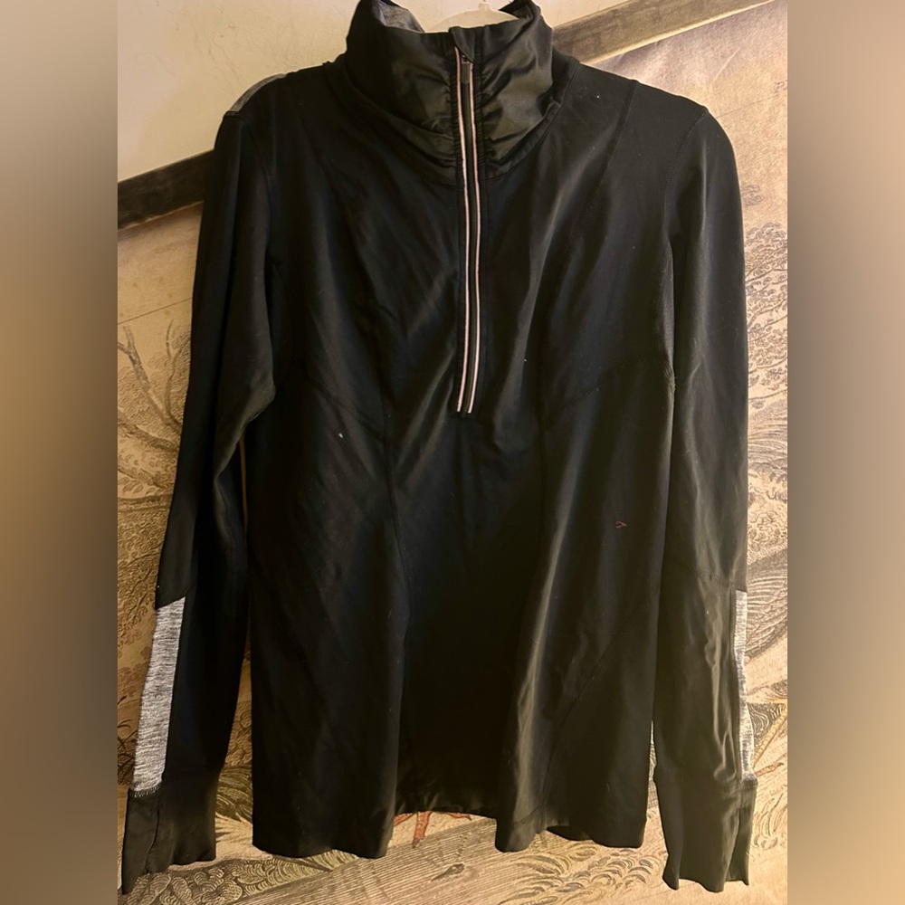 * Lululemon Quarter Zip Jacket High Neck SZ 12 *